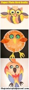 Paper Plate Bird Crafts