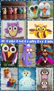 10 cute owl crafts for kids