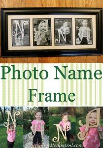 Photo Name Frame