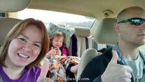 Surviving a road trip with a toddler