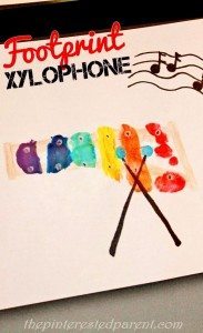 Footprint Xylophone Craft