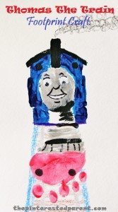 Thomas The Train Footprint Craft