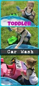 Toddler Car Wash