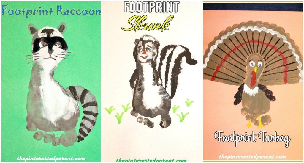 Footprint Animal Crafts A - Z featuring R,S & T