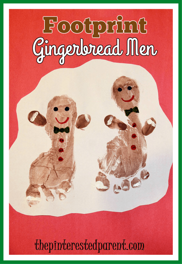 Footprint-gingerbread-man-craft-cute-little-Christmas-keepsake-of-your-childrens-feet