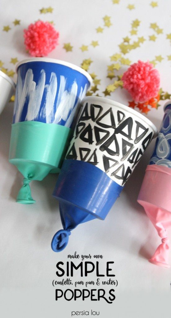DIY Confetti Poppers from Persia Lou