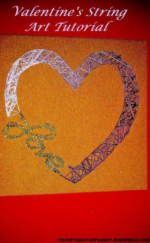 Heart & Love String art