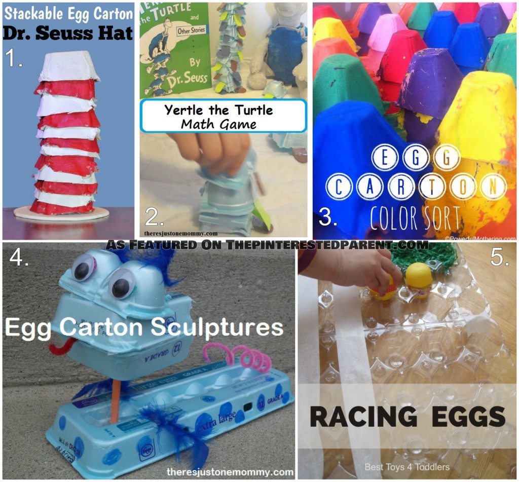 Egg Carton Activity Crafts For Kids