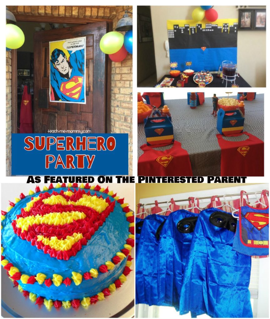Superhero themed party ideas for kids
