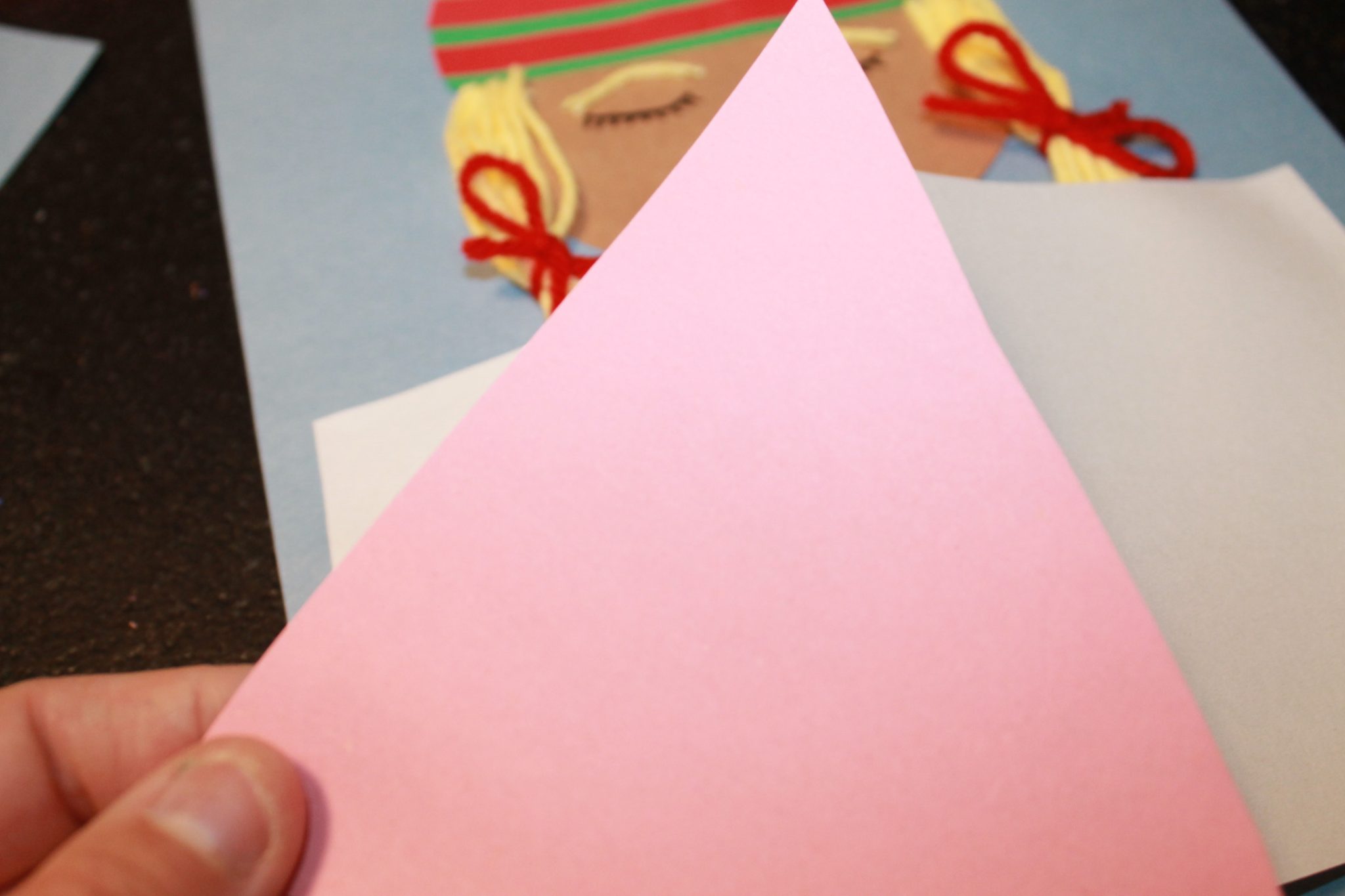 Shape Caroler Craft – The Pinterested Parent