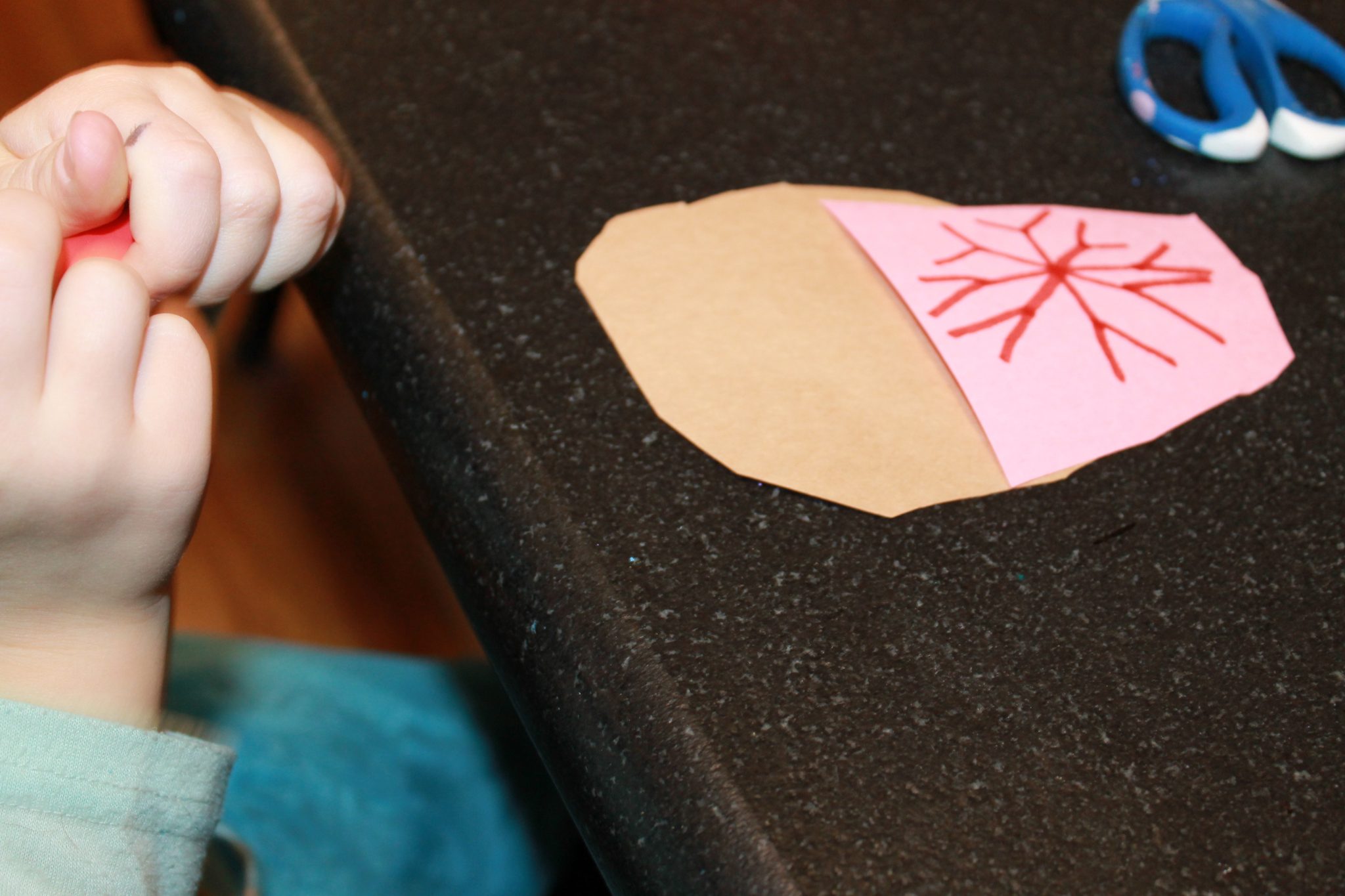 Shape Caroler Craft – The Pinterested Parent