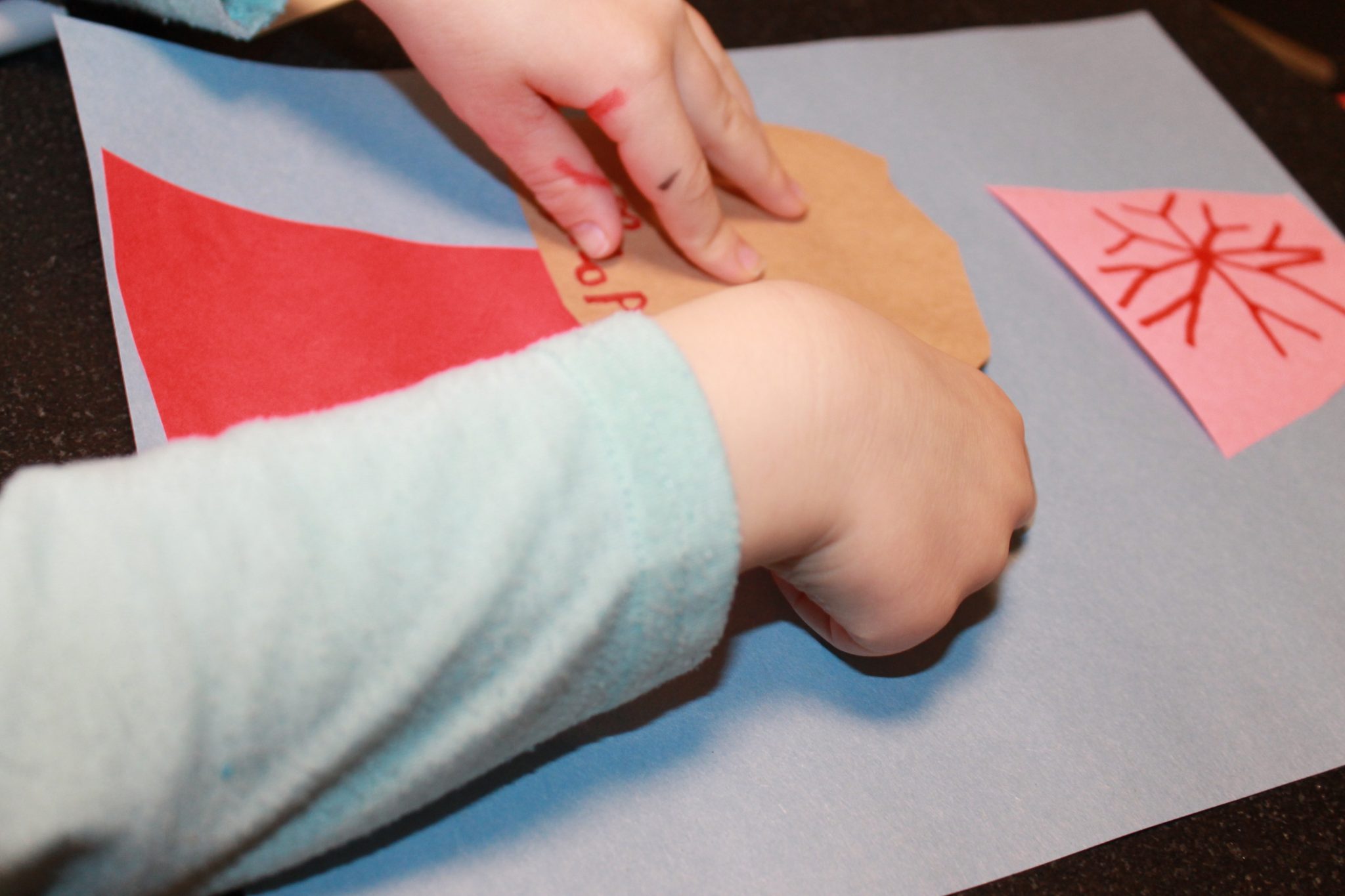 Shape Caroler Craft – The Pinterested Parent