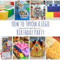 Great Lego birthday party ideas for kids. decorations, food and activities. Kid's