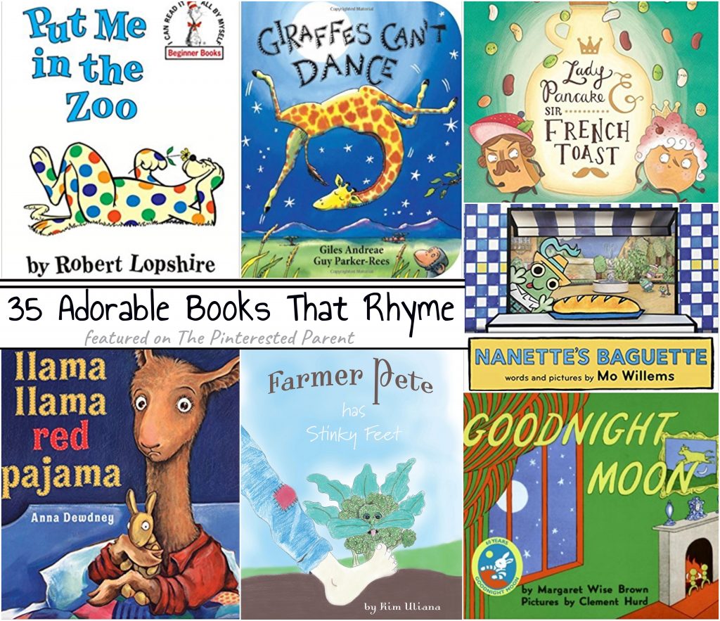 35 Children's Picture Books that Rhyme